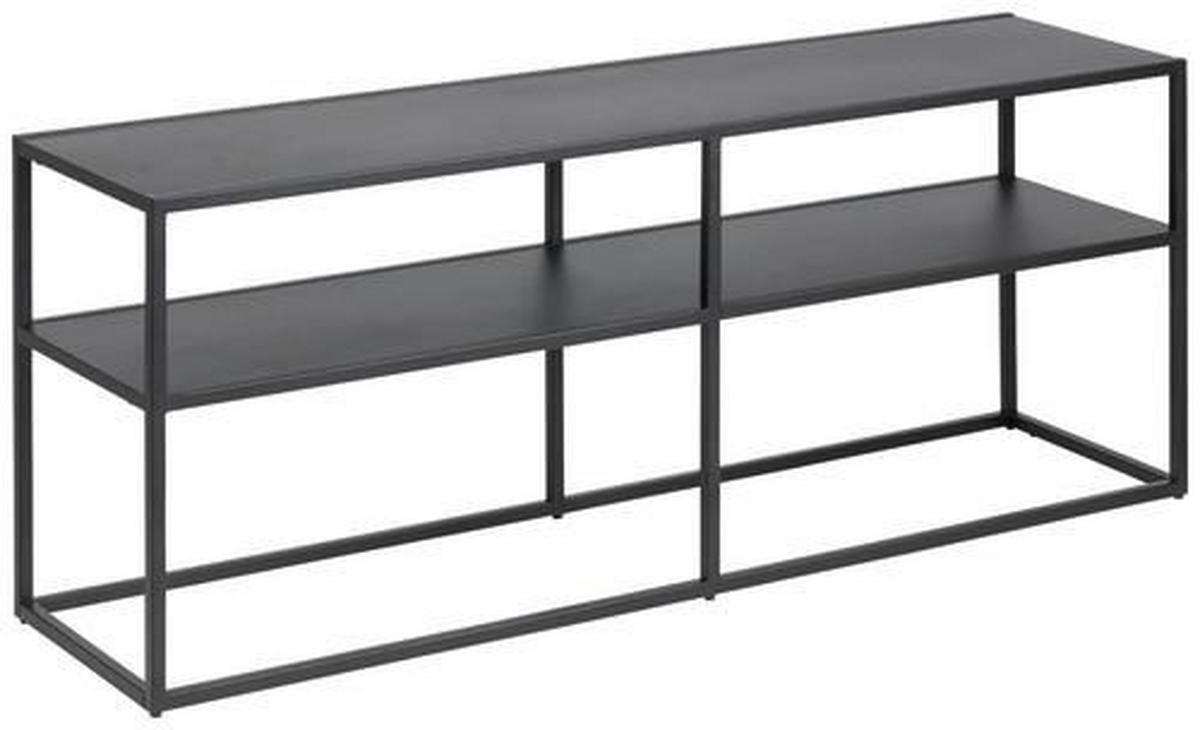 TV-ELEMENT - Schwarz, Trend, Metall (120/46/30cm) - MID.YOU