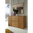KOMMODE Eiche teilmassiv - Chromfarben, Design, Holz/Metall (141/86/43cm) - Dieter Knoll KOMMODE Eiche teilmassiv - Chromfarben, Design, Holz/Metall (141/86/43cm) - Dieter Knoll