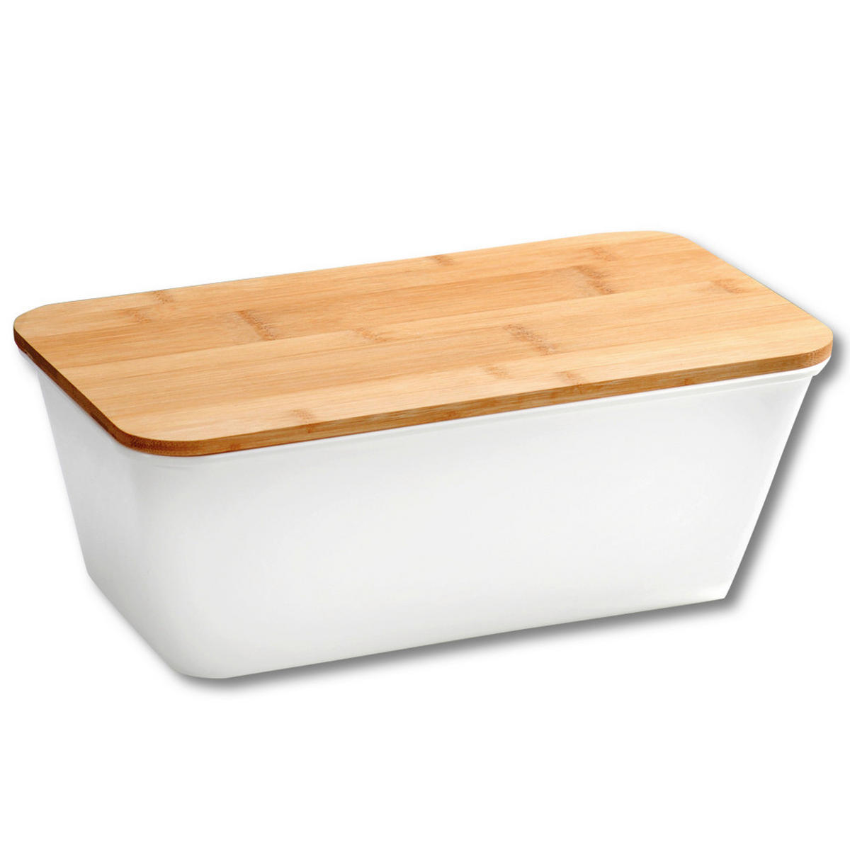 BROTKASTEN - Weiß, Basics, Holz/Kunststoff (36/21/15cm) - Kesper