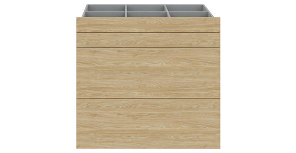 SCHUBLADENSET 90,9/82/46,8 cm Eichefarben - Eichefarben, KONVENTIONELL, Holzwerkstoff (90,9/82/46,8cm) - Hom`in