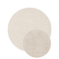 WOLLTEPPICH Wohnzimmer 200 cm Kollektion 1890 Kenso Beige rund  - Beige, Basics, Textil (200cm) - Villeroy & Boch