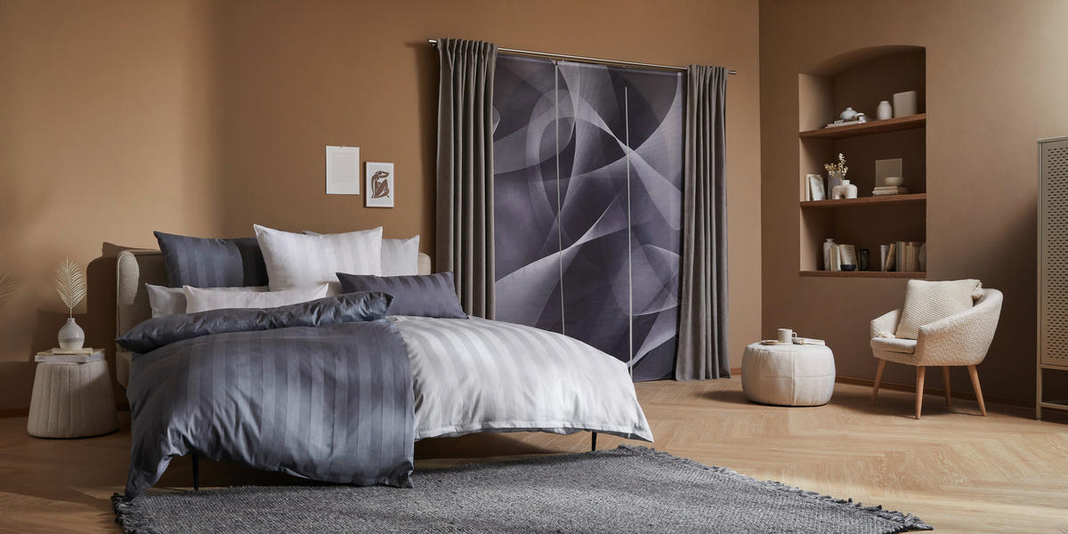 BETTWÄSCHE Dobby Satin 135/200 cm  - Weiß, KONVENTIONELL, Textil (135/200cm) - Novel