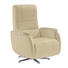 RELAXSESSEL Echtleder - Chromfarben/Beige, Design, Leder/Metall (80/109/88cm) - Beldomo Premium RELAXSESSEL Echtleder - Chromfarben/Beige, Design, Leder/Metall (80/109/88cm) - Beldomo Premium