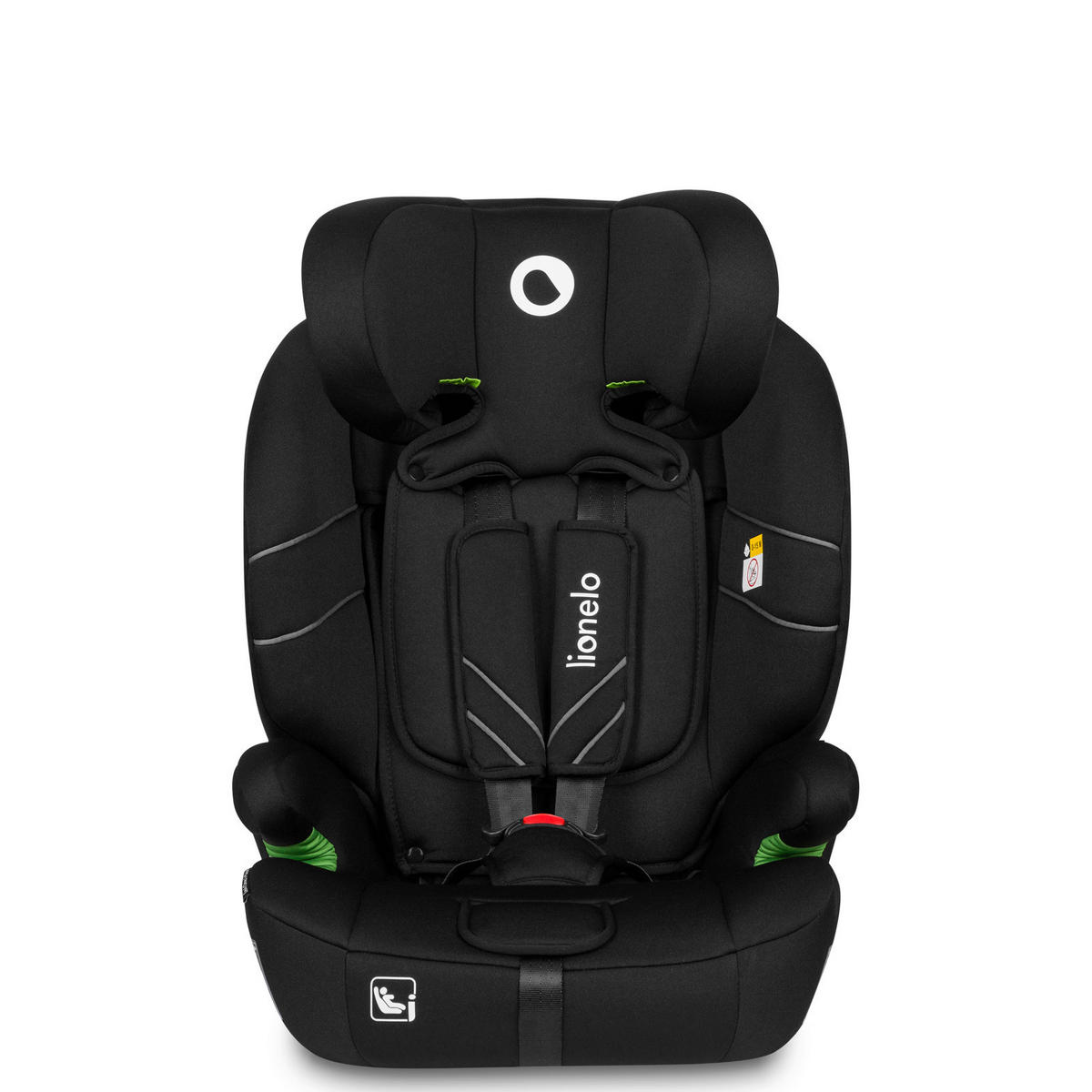 KINDERAUTOSITZ Levi One i-Size  - Schwarz, Basics, Kunststoff/Textil (52/46.5/58cm) - Lionelo