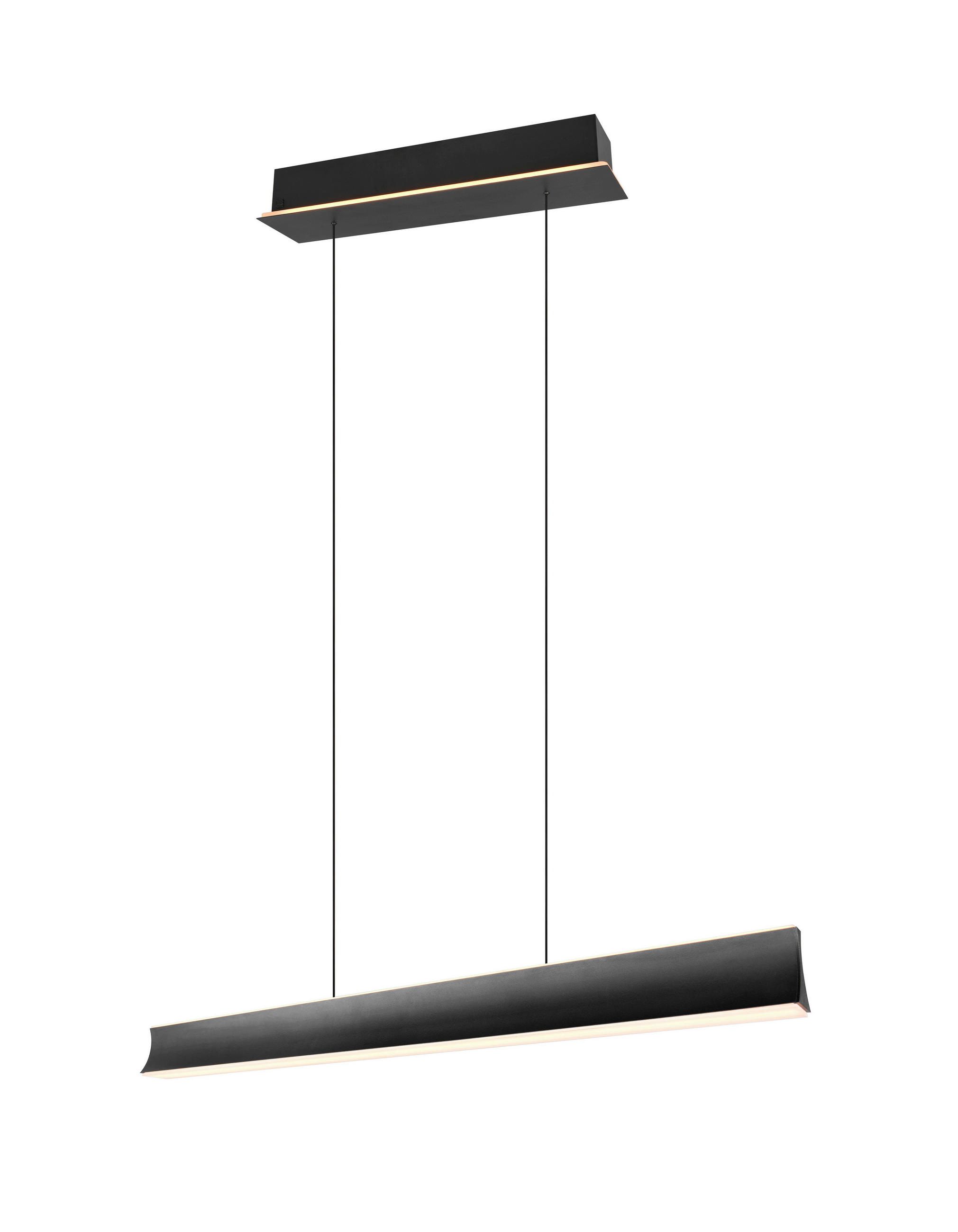 Thumbnail - Cinque Led-Hängeleuchte Cimolto, Schwarz, Weiß, Metall, Kunststoff, F, 14x200x115.8 cm, 199 Farbkombinationen, Farben fi...