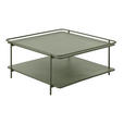COUCHTISCH - Olivgrün, Basics, Metall (75/75/34,3cm) - Xora
