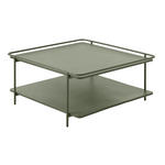 COUCHTISCH - Olivgrün, Basics, Metall (75/75/34,3cm) - Xora