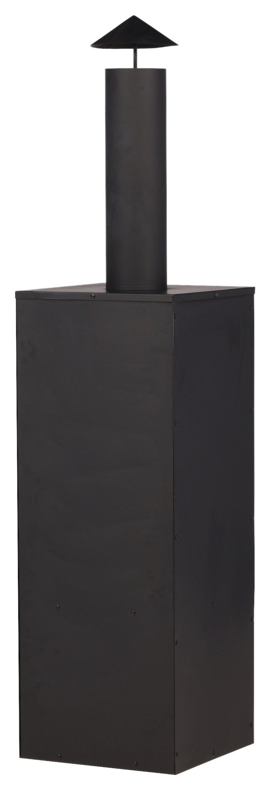 FEUERSTELLE  - Schwarz, KONVENTIONELL, Metall (45/199/45cm) - Gardenson
