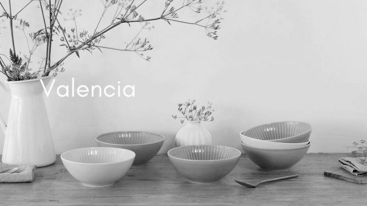 SKÅLSET 6 delar Valencia   - pastellgrön/cremefärgad, Basics, keramik - Creatable