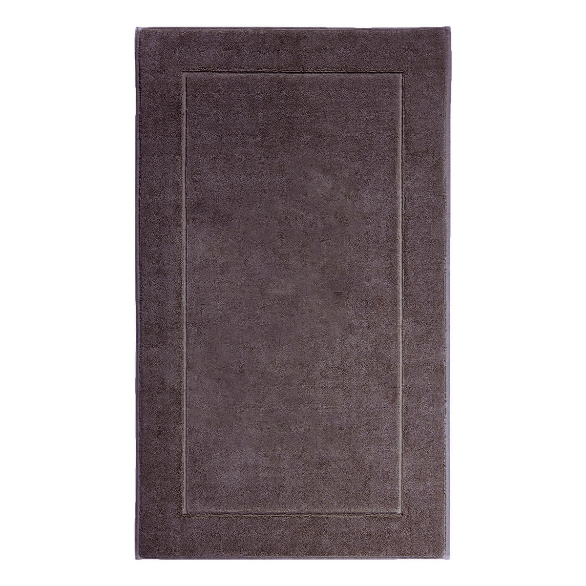 BADEMATTE London Aubergine 60/100 cm  - Aubergine, Basics, Kunststoff/Textil (60/100cm) - Aquanova