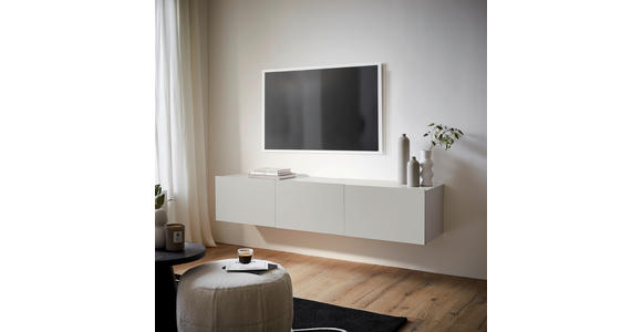LOWBOARD Newniq in 180/36,7/42 cm - Kaschmir, Design, Holzwerkstoff (180/36,7/42cm) - Hom`in