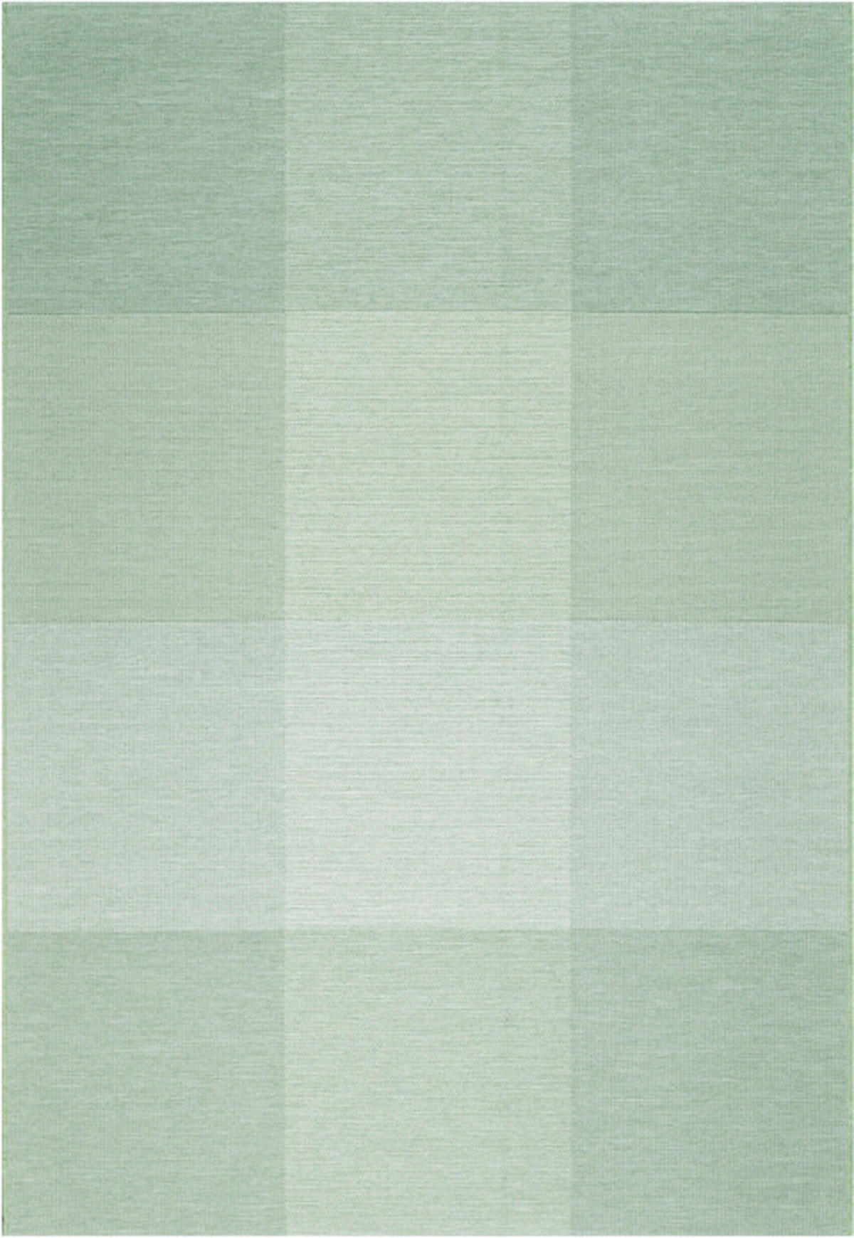 FLACHWEBETEPPICH 120/170 cm Amalfi Grün, Weiß, Hellgrün  - Weiß/Hellgrün, KONVENTIONELL, Textil (120/170cm) - Novel