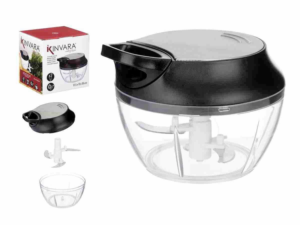 SJECKALICA UNIVERZALNA Kinvara  - prozirno/crna, Basics, metal/plastika (13,5/13,5/10cm)