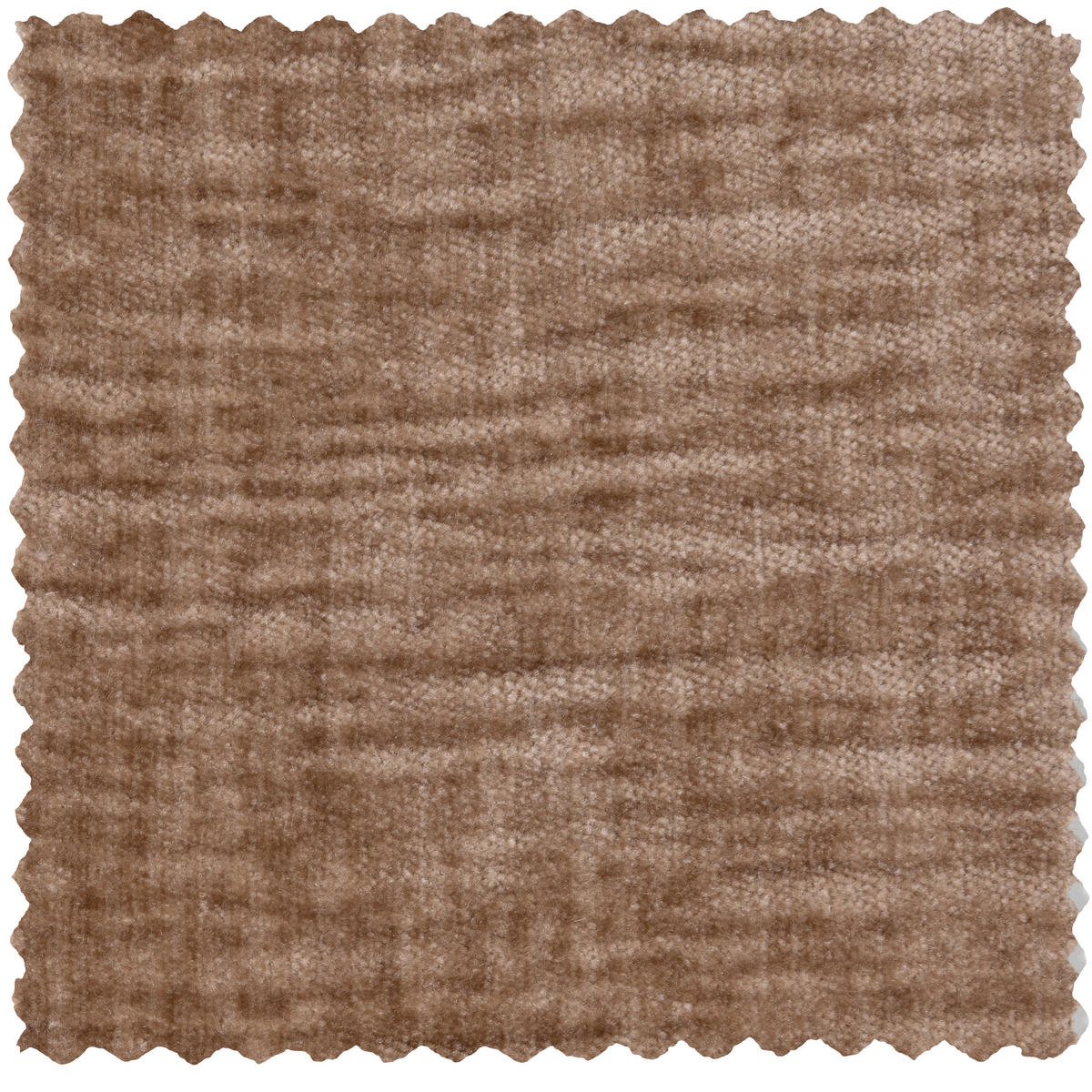 ECKSOFA Bean Taupe Chenille, Samt  - Taupe/Schwarz, MODERN, Kunststoff/Textil (175/305cm) - Livetastic