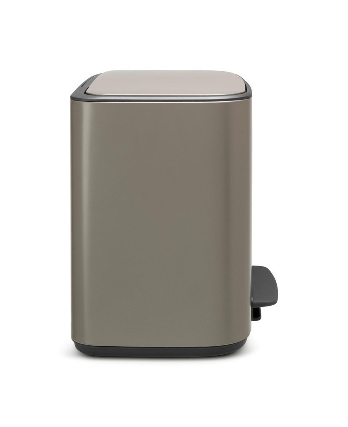 ODPADKOVÝ KOŠ  33 l - šedá/černá, Design, kov/plast (54/44/36,5cm) - Brabantia
