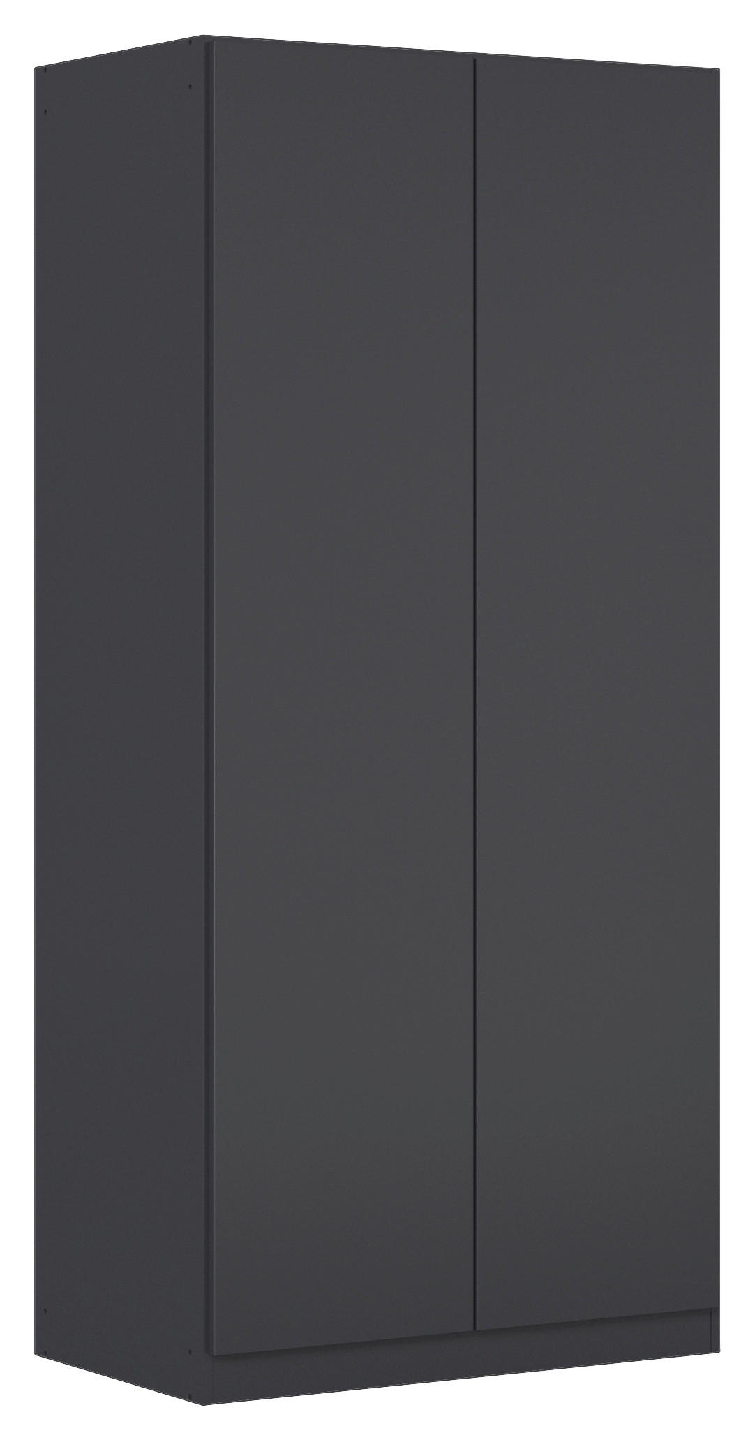 Rauch Möbel Drehtürenschrank Grau 91x197x54 cm