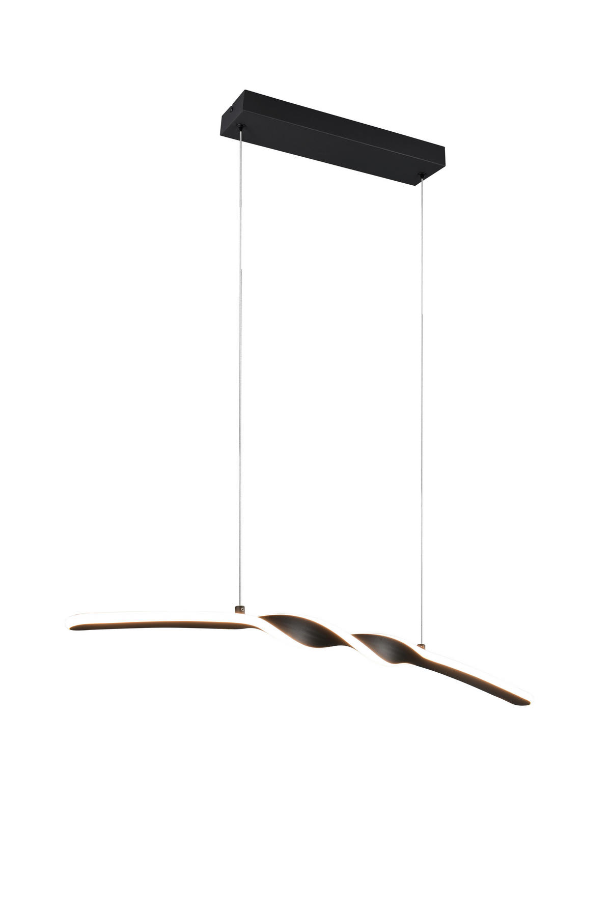 LED-HÄNGELEUCHTE 79/9/150 cm    - Weiss/Schwarz, Design, Kunststoff/Metall (79/9/150cm)