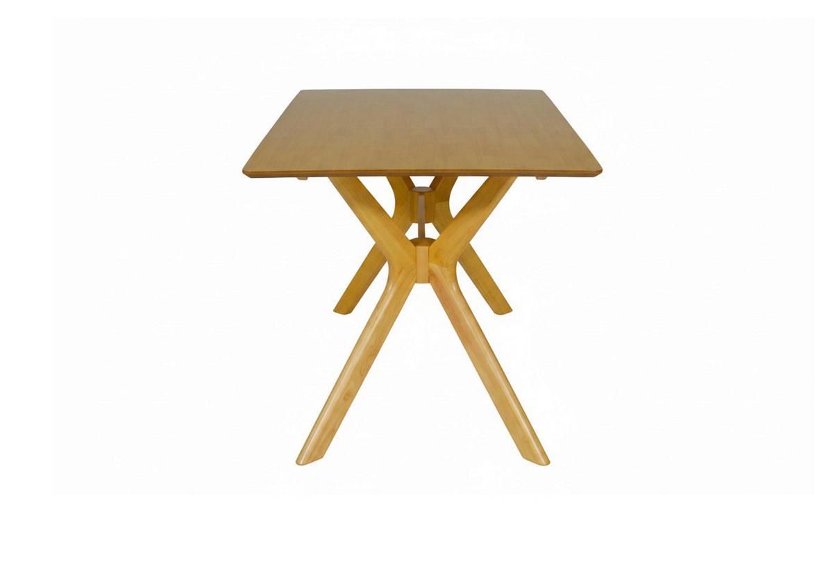 ESSTISCH 140/80/75,5 cm Echtholz  Holz in verschiedenen Holzarten erhältlich Eichefarben  - Eichefarben, KONVENTIONELL, Holz (140/80/75,5cm) - MID.YOU
