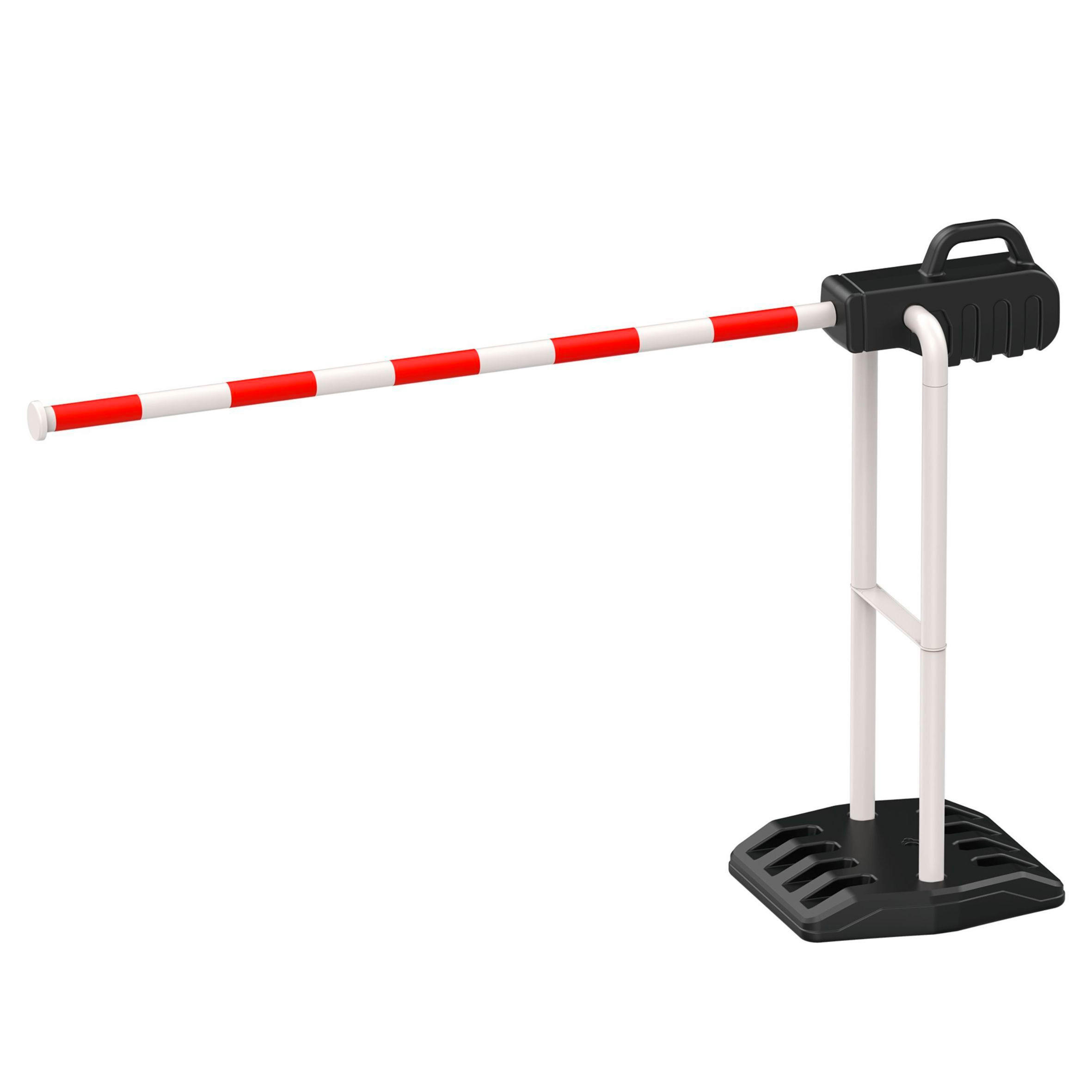VERKEHRSZEICHEN Verkehrsschranke   - Hellrot/Schwarz, Basics, Kunststoff (110/68cm) - alldoro