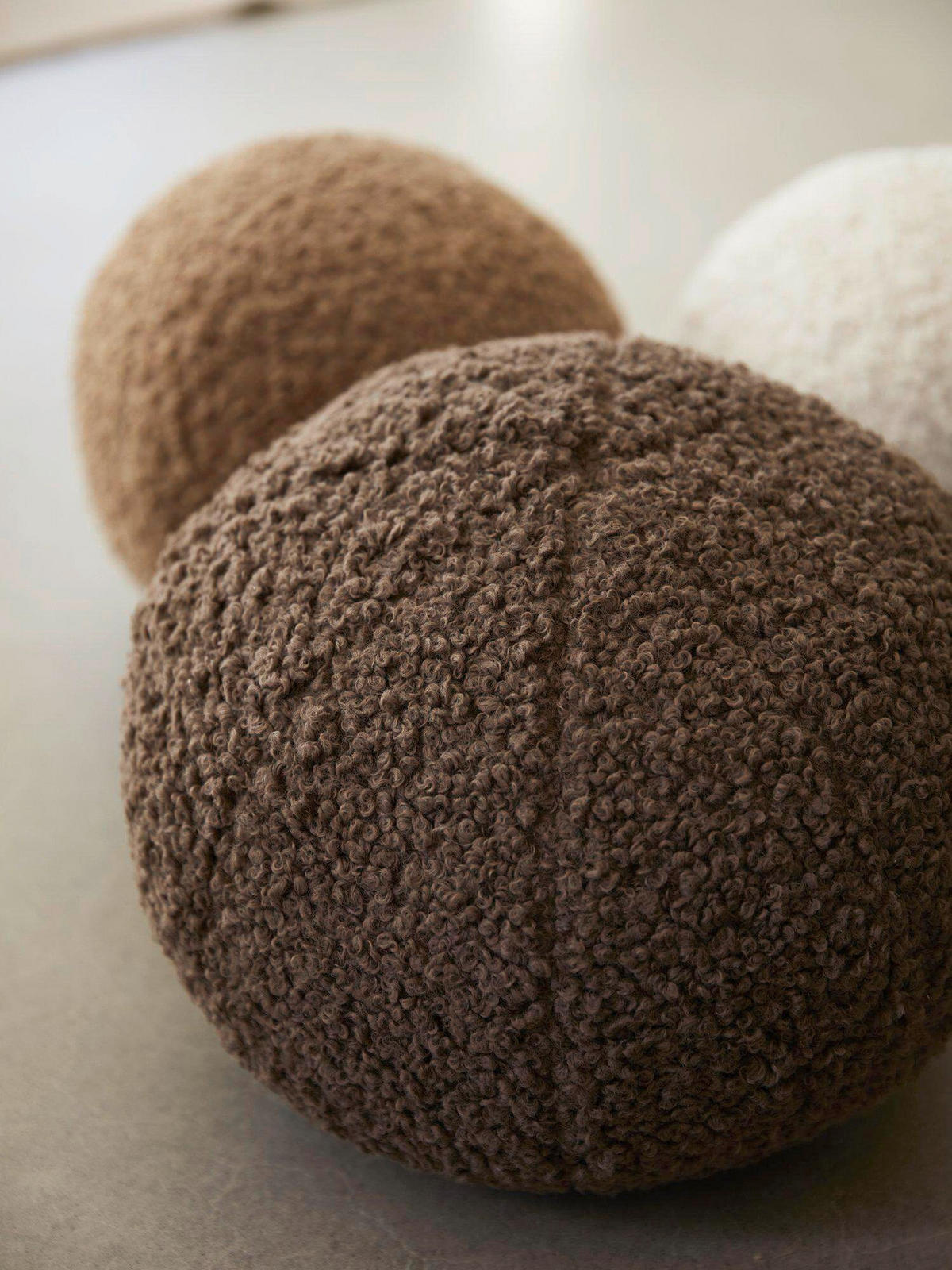 ZIERKISSEN Elsie 30/30 cm  - Braun, Design, Textil (30/30cm) - Svanefors