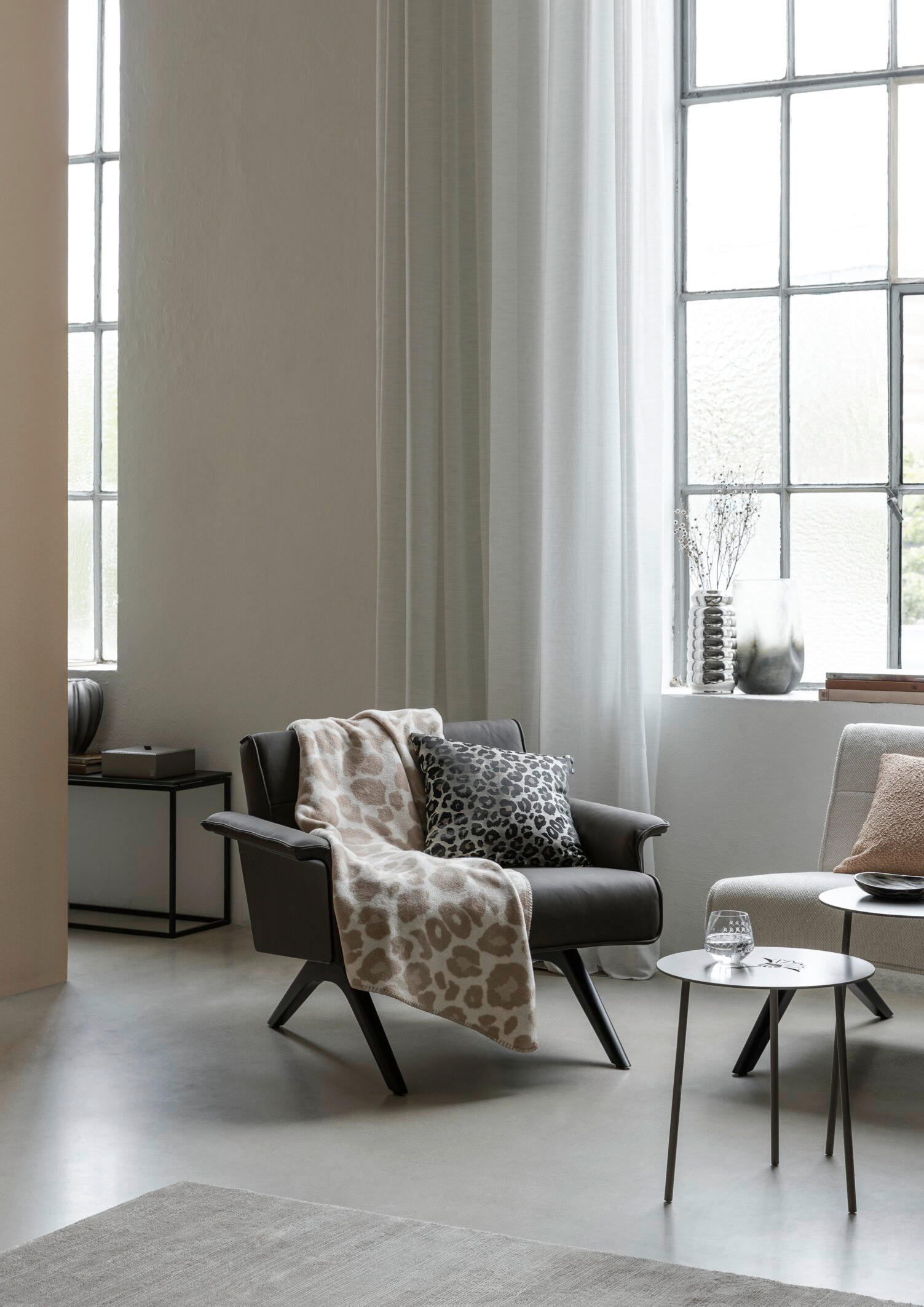 WOHNDECKE 150/200 cm  - Greige, Basics, Textil (150/200cm) - Joop!