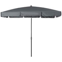 SONNENSCHIRM 120x225 cm Anthrazit  - Anthrazit, Basics, Textil/Metall (120/225cm) - Doppler