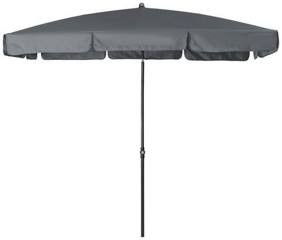 SONNENSCHIRM 120x225 cm Anthrazit  - Anthrazit, Basics, Textil/Metall (120/225cm) - Doppler