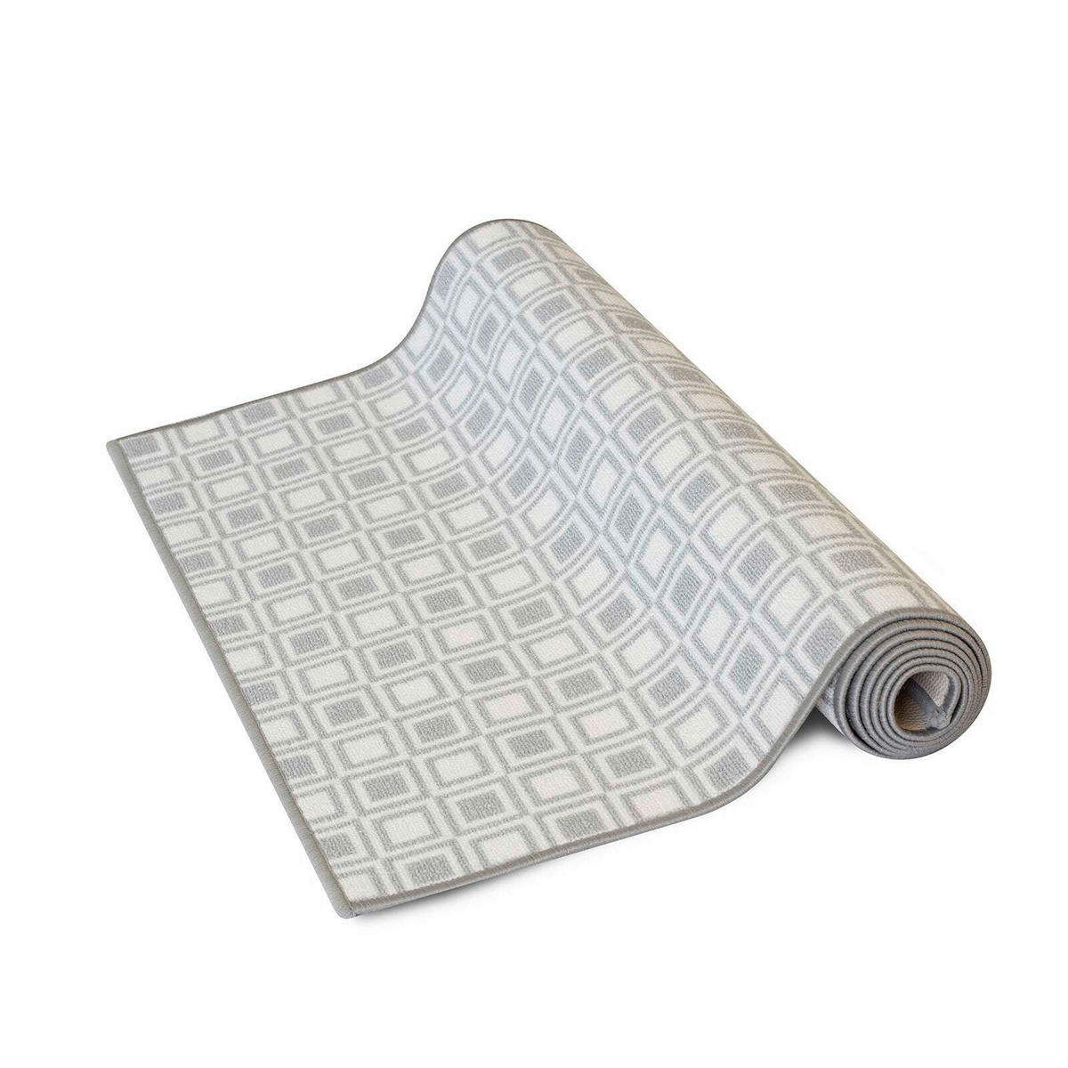 LÄUFER 80/250 cm Bray Grau  - Grau, Design, Kunststoff/Textil (80/250cm)