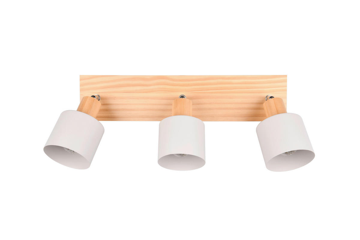 REFLEKTOR  Shanti 45,5/19,5/17,5 cm            - siva/rjava, Basics, kovina/les (45,5/19,5/17,5cm)