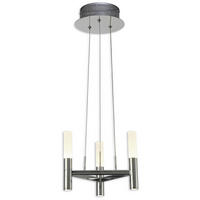 LED-KRONLEUCHTER 28/150 cm   - Weiß, Design, Kunststoff/Metall (28/150cm) - Näve