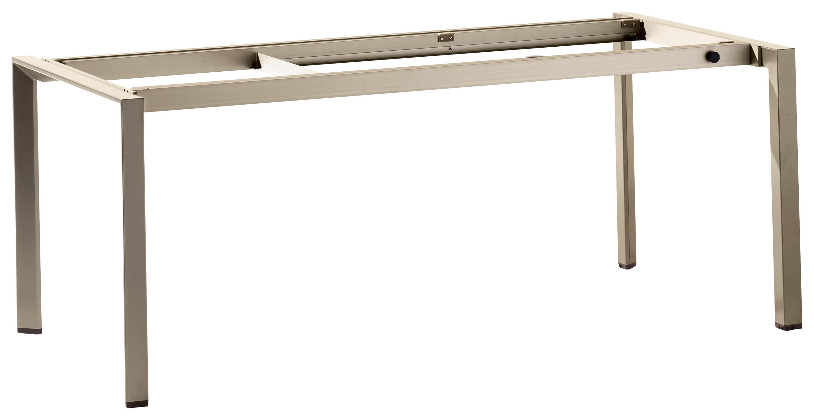GARTENTISCHGESTELL 180-290/100/74 cm Metall  - Champagner, Design, Metall (180-290/100/74cm) - Sieger
