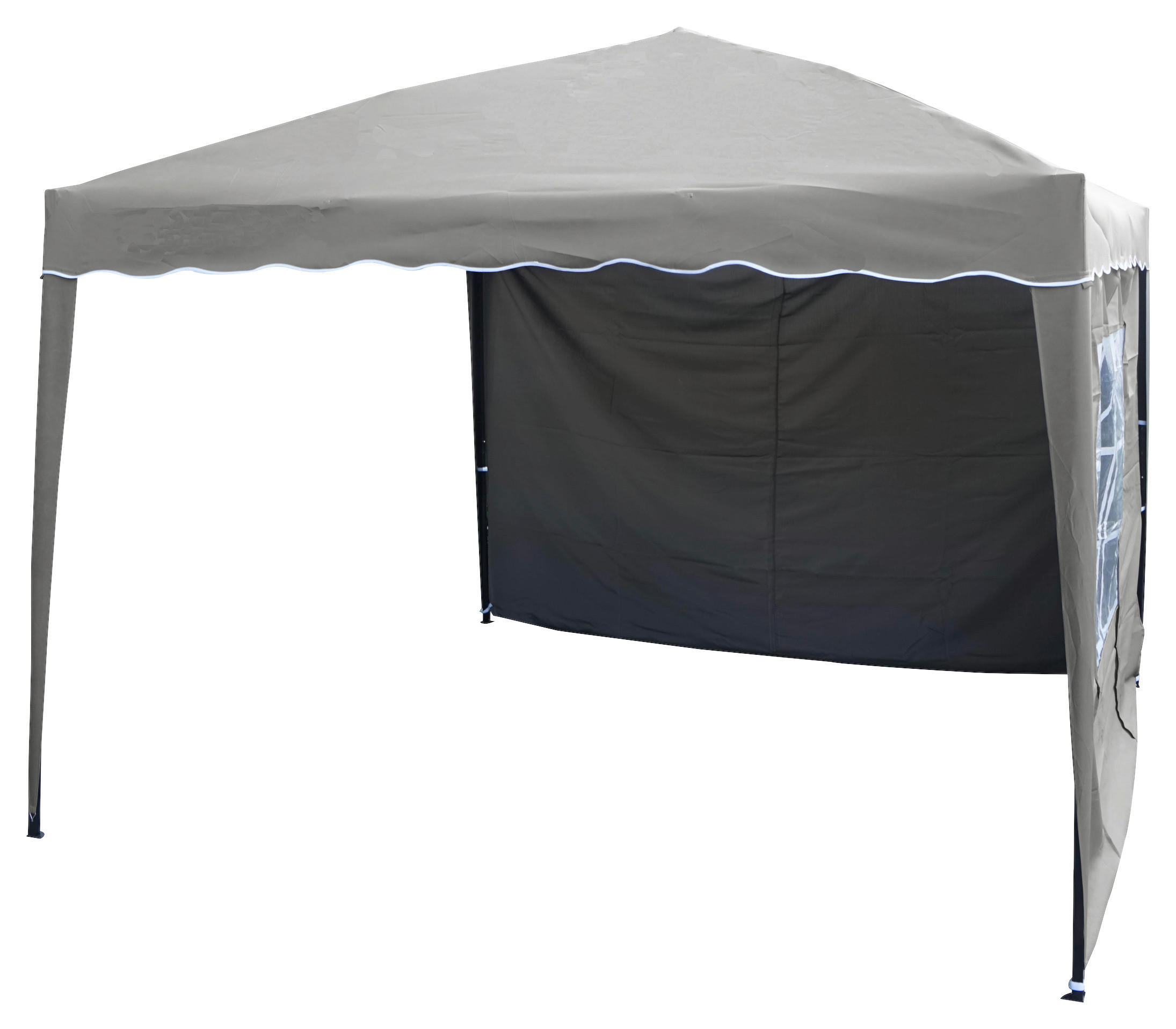 PAVILLON 295/250/295 cm  - Grau, KONVENTIONELL (295/250/295cm) - Gardenson