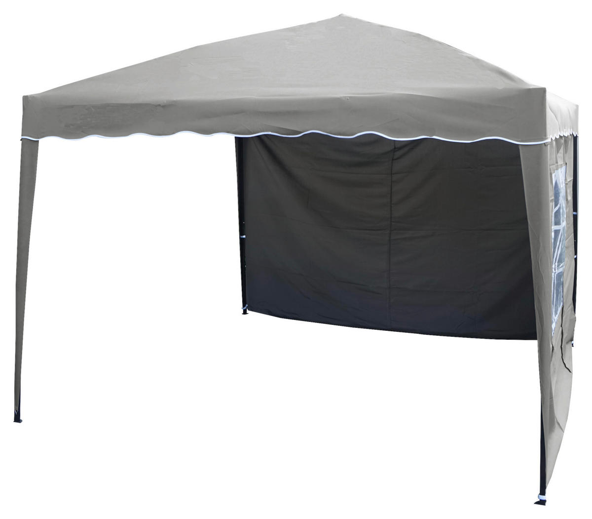 PAVILLON 295/250/295 cm   - Grau, KONVENTIONELL (295/250/295cm) - Gardenson