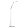 LED-STEHLEUCHTE 36/17/133 cm    - Alufarben, Design, Kunststoff/Metall (36/17/133cm) - Fischer & Honsel