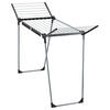 STANDTROCKNER Pegasus 180 Solid Black  - Anthrazit/Schwarz, Basics, Kunststoff/Metall (157 /87/66cm) - Leifheit