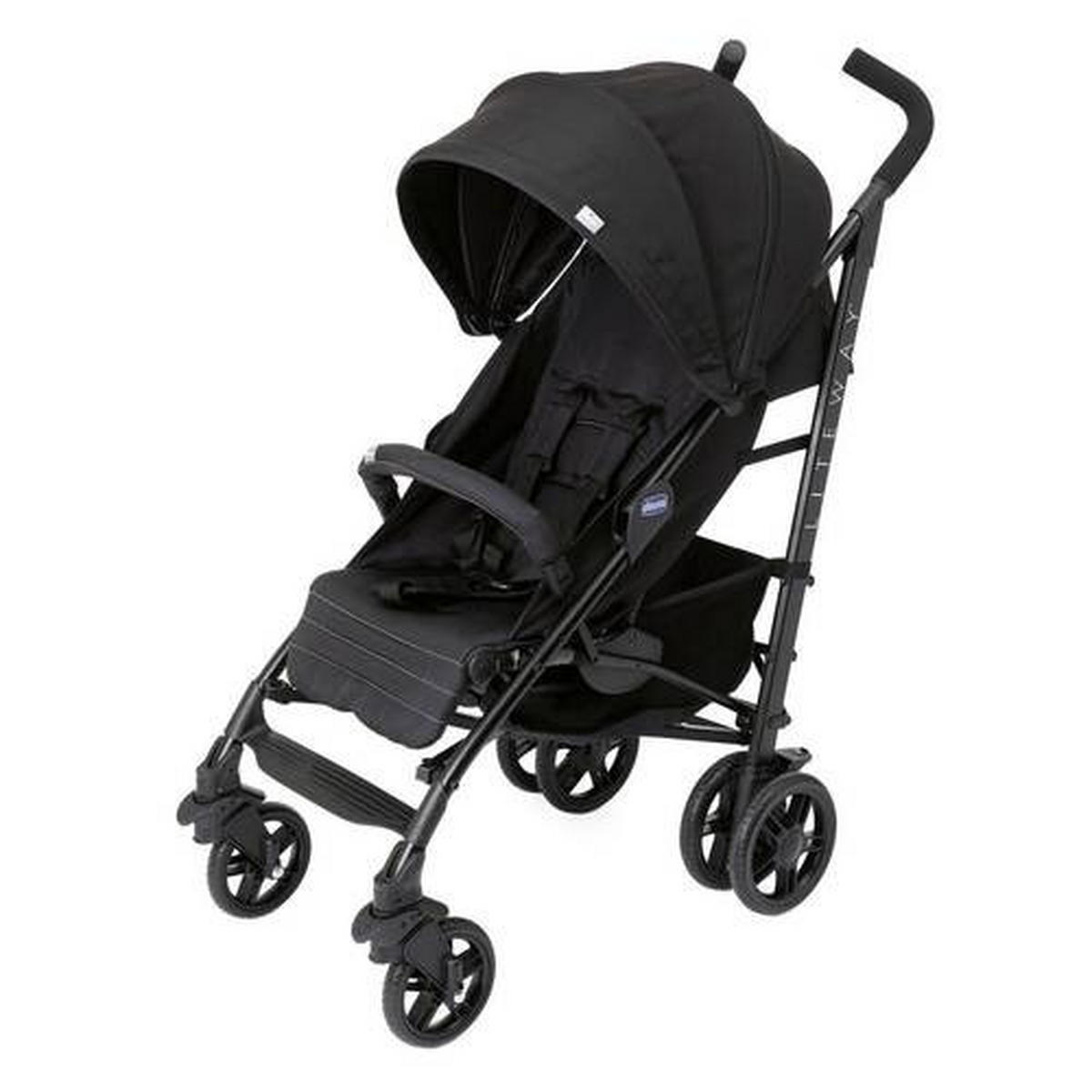 BUGGY LITEWAY 4  - Schwarz, Basics, Textil/Metall (48/103/88cm) - Chicco