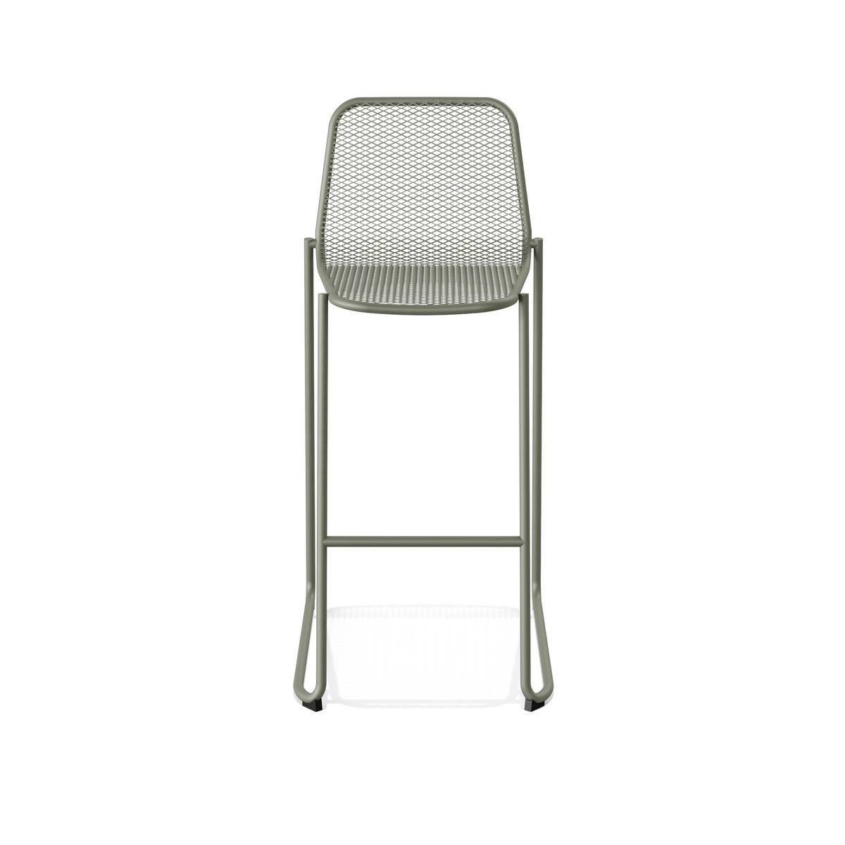 BARHOCKER-SET Grün Stahl  - Grün, LIFESTYLE, Metall (52/105/52cm)