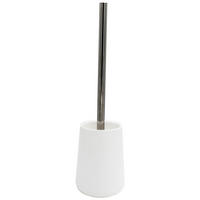 WC-BÜRSTE Metall, Kunststoff  Kunststoff   - Weiss, Basics, Kunststoff/Metall (10/36,5/10cm) - Sadena
