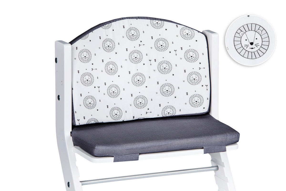 HOCHSTUHLEINLAGE Sitzpolster  - Basics (38 + 40/26/4cm) - tiSsi