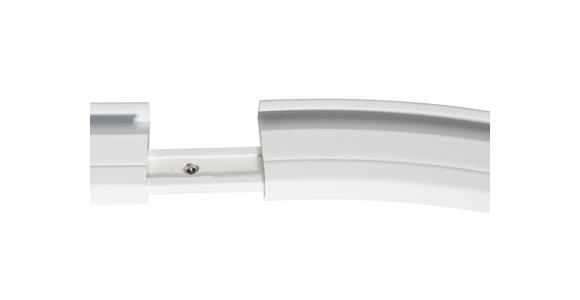 VORHANGSCHIENENZUBEHÖR - Weiß, Basics, Metall (21/21/0,7cm) - Homeware