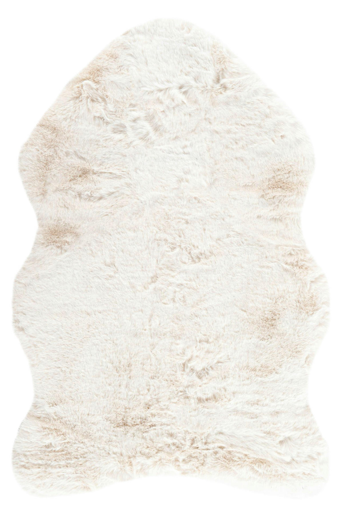 HOCHFLORTEPPICH 60/90 cm Weiß länglich  - Weiß, Basics, Textil (60/90cm) - Kayoom