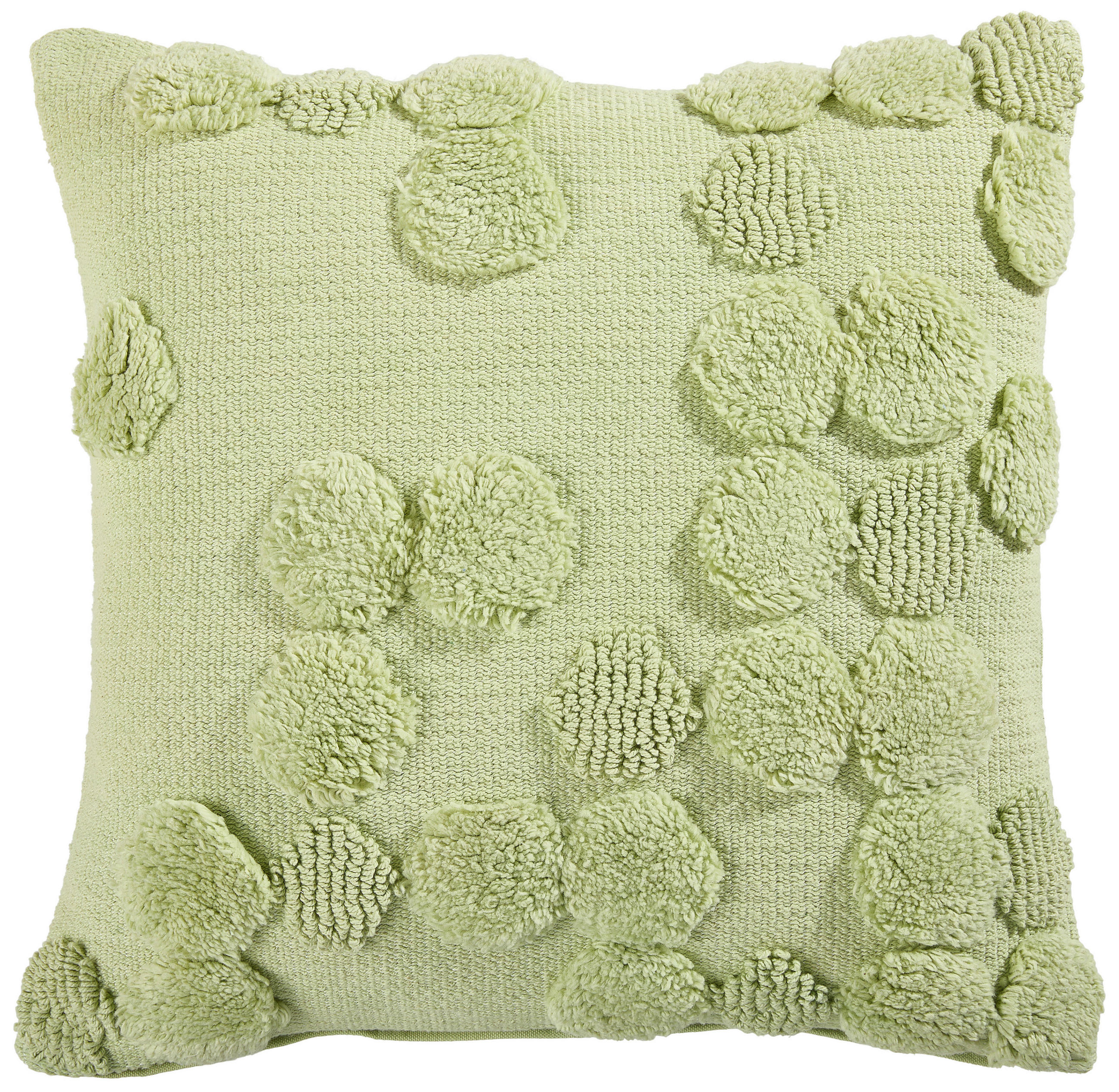 KISSENHÜLLE DEBDEN 45/45 cm  - Grün, Design, Textil (45/45cm) - Novel