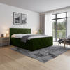 BOXSPRINGBETT 180/200 cm  in Grün  - Grün, Modern, Holz/Kunststoff (180/200cm) - MID.YOU