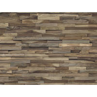 WANDVERKLEIDUNG - Braun, Basics, Holz (50/20/2cm)