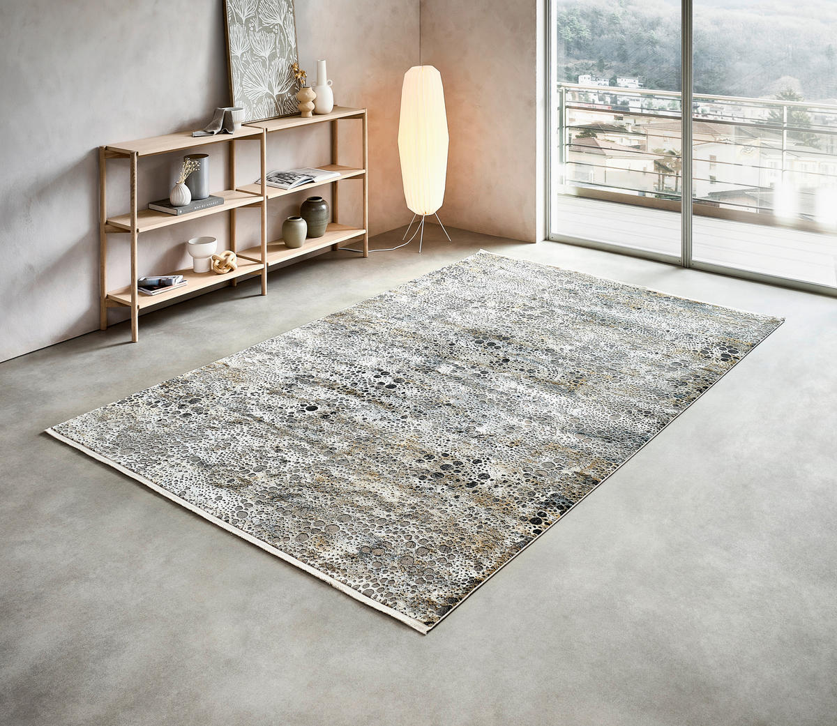 WEBTEPPICH 160/230 cm Grau  - Grau, Design, Textil (160/230cm) - Dieter Knoll