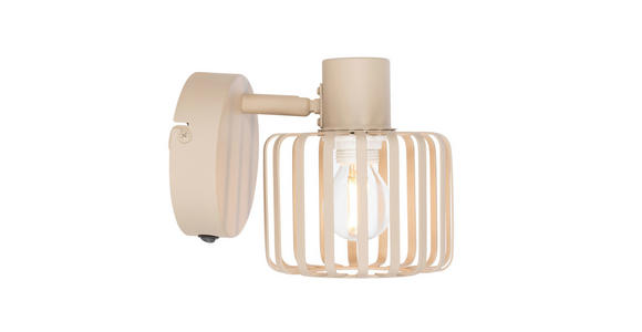 STRAHLER 20,6/12/14,5 cm   - Sandfarben, KONVENTIONELL, Metall (20,6/12/14,5cm) - Novel