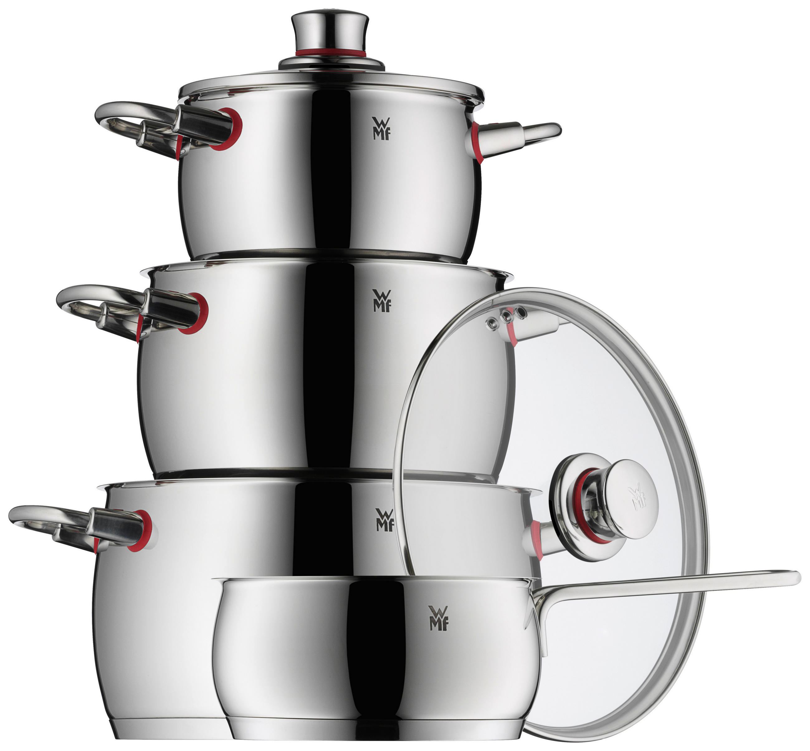 KOCHTOPFSET Quality One 4-teilig  - Basics, Metall (1/1cm) - WMF