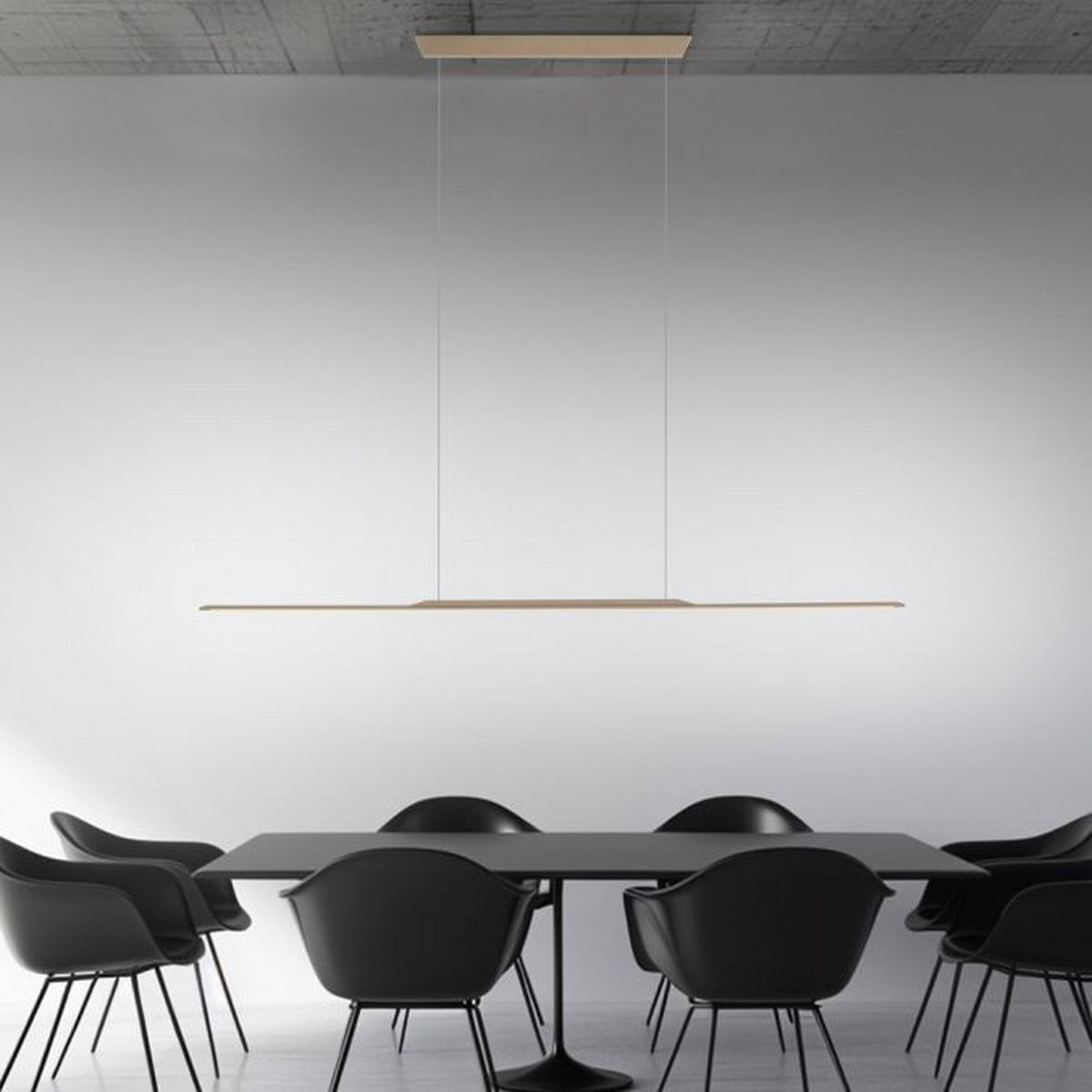LED SVJETILJKA VISEĆA    125/2,5/150 cm     - brončane boje, Design, metal/plastika (125/2,5/150cm)