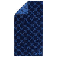 HANDTUCH Cornflower Blau, Dunkelblau  - Blau/Dunkelblau, Design, Textil (50/100cm) - Joop!