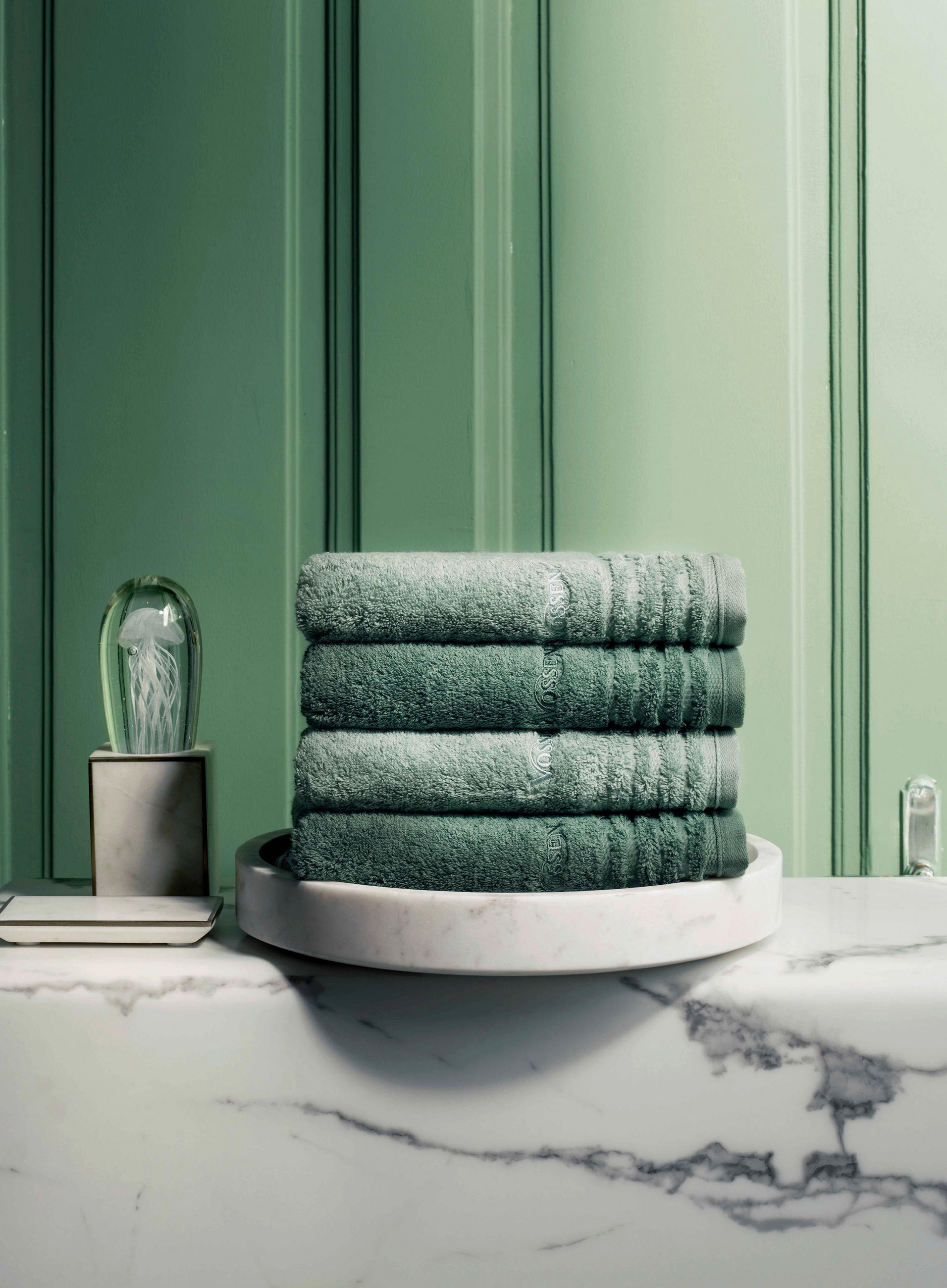 PROSOP PENTRU OASPEȚI 30/50 cm verde  - verde, Basics, textil (30/50cm) - Vossen